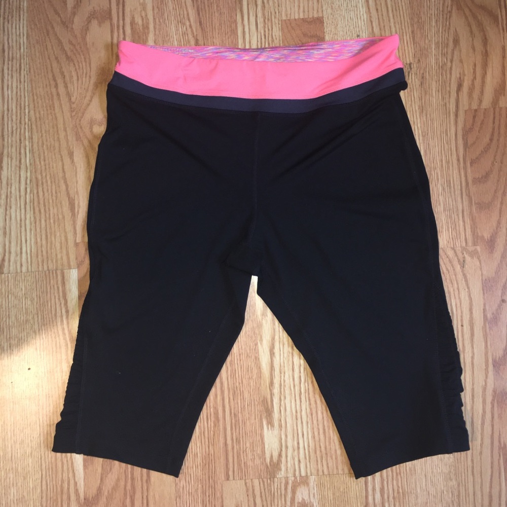 Tangerine women’s workout capris xxl with zipper